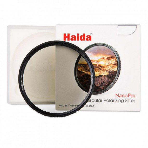 HAIDA Nanopro Circular Polarizada Multilayer 105MM Filtro Polarizado