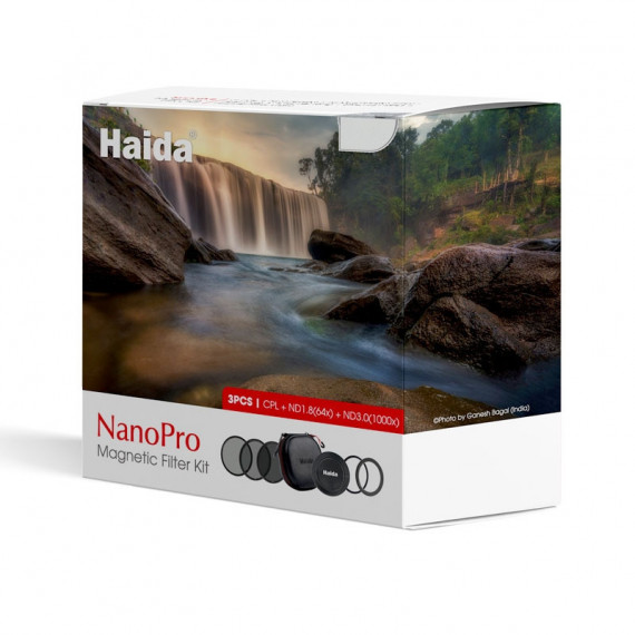 Kit Magnético Nanopro HAIDA 67MM HD4670