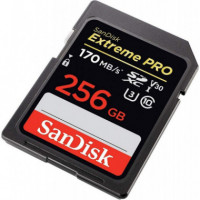 Tarjeta SANDISK Extreme Pro Sdxc Uhs-i 256GB 170MB/S V30 Uhs-i U3