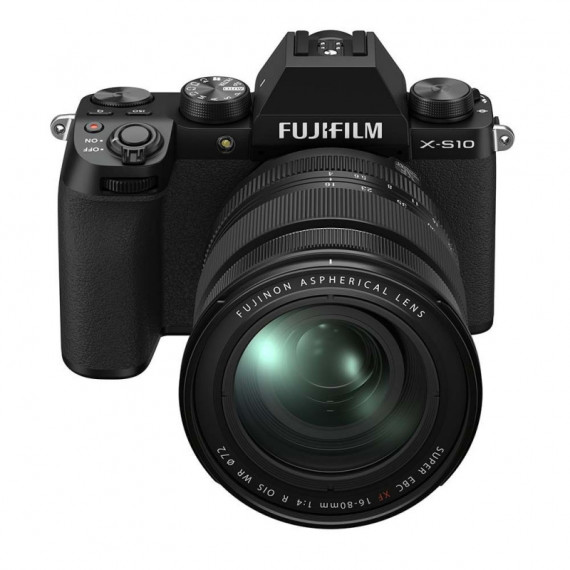 FUJIFILM X-S10 + Objetivo XF16-80MM F4 R Ois Wr, Color Negro