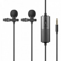 GODOX LMD-40C Microphone Lavalier Omnidirectionnel Double (4 M)