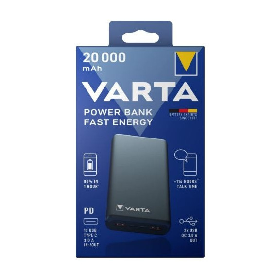 Powerbank VARTA Fast Energy 20000MMAH