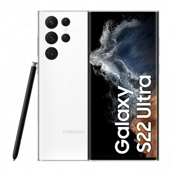 SAMSUNG Galaxy S22 Ultra 5G 8GB+128GB Blanco (versión Europea)