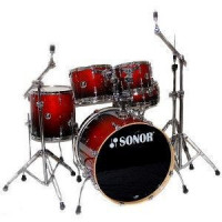 SONOR F2007 Studio 1 Amber Fade Drum Set