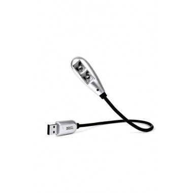 K&amp;m 2 Led USB Lamp Silver KONIG &amp; MEYER