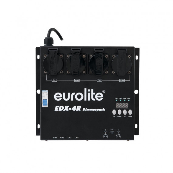 Eurolite EDX-4R Dimmer 4 Canales 4X 1150 W Canal 4 Ch Dmx  STEINIGKE