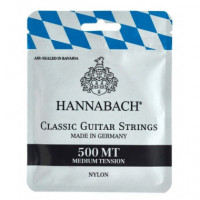 Hannabach 500MT Juego Cuerda Guitarra Clasica Media Tension  GEWA