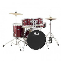 Pearl Roadshow Drums 5PC C91 Red Wine Incl Hit Hat CRASH16 PEARL DRUMS