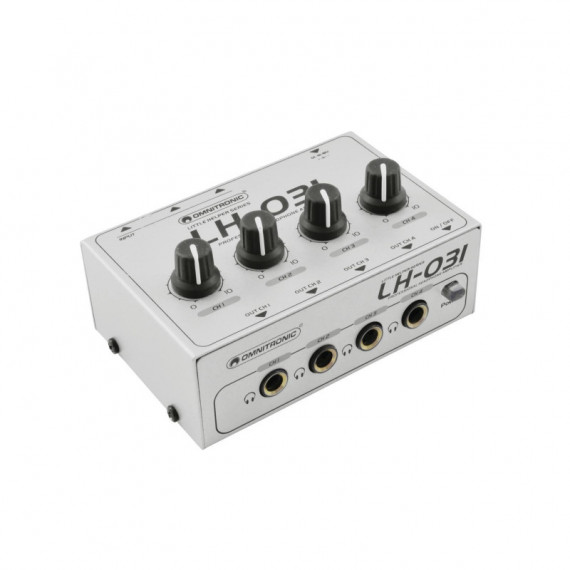 Omnitronic LH-031 Amplificador 4 Canales  STEINIGKE