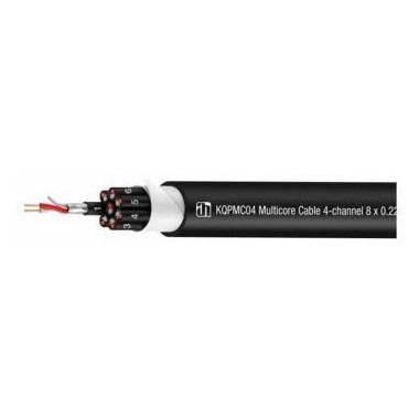 ADAM HALL KQPMC04 Cable Multipar 4 Canales 4 X 0,22 Mm