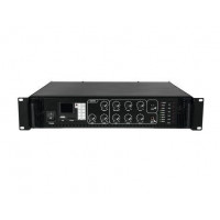 MPZ-500.6P Omnitronic Amplificador 100V 650 W 6 Zonas USB 3 Mic +2 Line  STEINIGKE