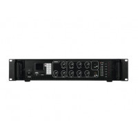 MPZ-500.6P Omnitronic Amplificador 100V 650 W 6 Zonas USB 3 Mic +2 Line  STEINIGKE