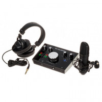 MTRACK2X2VOCAL Interface M Audio Set Mtrack 2X2 +microfono Nova, Auricular  M-AUDIO