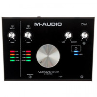 MTRACK2X2VOCAL Interface M Audio Set Mtrack 2X2 +microfono Nova, Auricular  M-AUDIO