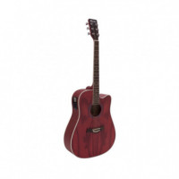 Dimavery JK-510 Guitarra Acustica Pastilla Cutway Wester  STEINIGKE