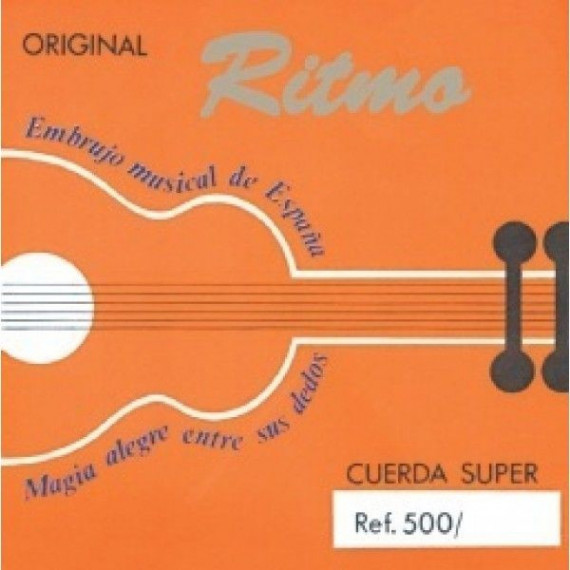 Cuerda Ritmo 500 6Âª Guitarra Entorchado Plata  ENRIQUE KELLER