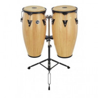 Lp LP646NY-A Set Conga Aspire 10P 11P with Stand Wooden Natural LATIN PERCUSSION