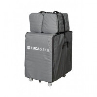 HK AUDIO Roller Cart Lucas 2K18 1 Sub Cover + 2 Sat Cover