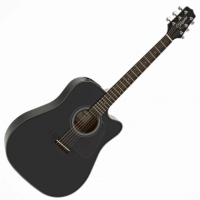 TAKAMINE GTAGD15CEBLK Elec-acoustic Guitar Black Blk Black