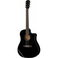 FENDER CD-60SCE Electro Acoustic Guitar Solid Wn Black