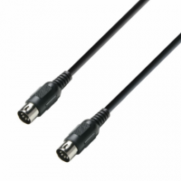 ADAM HALL K3MIDI0150BLK Cable MIDI 1,5 Metros Negro