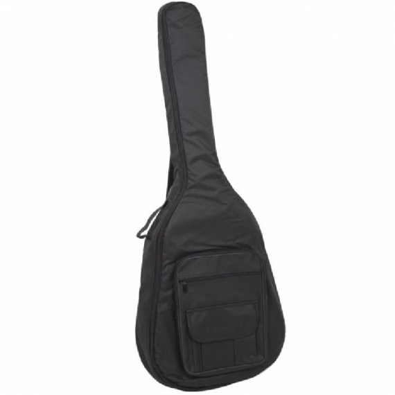 ORTOLA 0264 Acoustic Guitar Case Ref. 32B-W Black