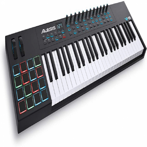 ALESIS VI49 Teclado Controlador MIDI USB 49 Teclas 16 Pads