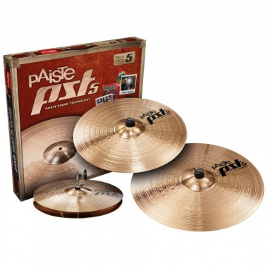 Paiste PST5 Set Platos 14 Hit Hat 16 Crash Medium 20 Ride Medium  YAMAHA