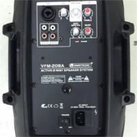 Omnitronic VFM-208A Amplified Loudspeaker 80WAT 1 Mic In 1 Line In STEINIGKE
