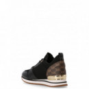 MICHAEL KORS - Sneaker en maille Billie en noir