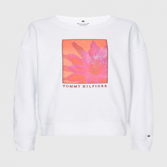 Sudadera Mujer TOMMY HILFIGER Rlx Floral Open-nk Sweatshirt