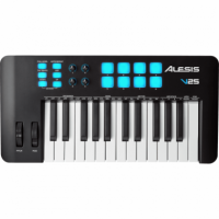 ALESIS V25MKII Teclado Controlador USB MIDI 25 Teclas 8 Pads Tigers