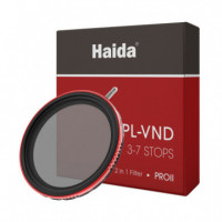 HAIDA 82MM Pro Ii Cpl-vnd 2 en 1 Filtro 3-7 Stop Nd Polarizador Circular Combo HD4781