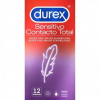 DUREX Sensitivo Contacto Total Preservativos 12