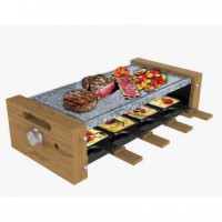 Raclette Cheese&grill 8600 Wood Allstone  CECOTEC