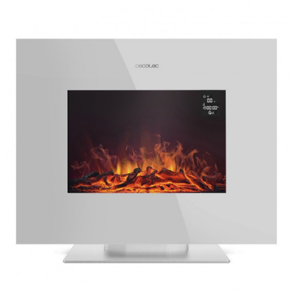 Readywarm 2700 Design Flammes Blanc CECOTEC