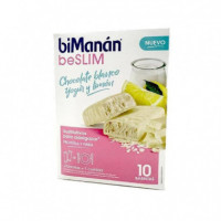 Bimanan Bs Chocolate Bank Yogurt and Lemon 10 Bars NUTRITION &amp; SANTE IBERIA