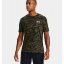 Camiseta de Estampado Camuflaje de UNDER ARMOUR