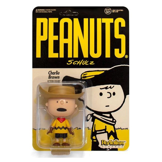 Figura Charlie Brown Cowboy Peanuts  SUPER 7