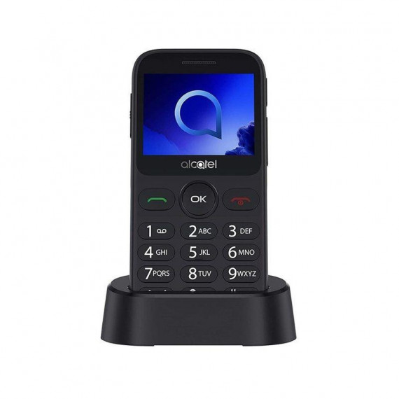 Téléphone portable 2019G 2,4" à larges touches Argent ALCATEL