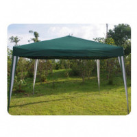 Folding Metal Tent 3X3 Meters Green DONNA GARDEN