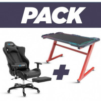 Pack Gaming Chair VL1503 + Gaming Table VL1304 VOLTEN