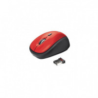 TRUST Yvi Wireless Red Mouse