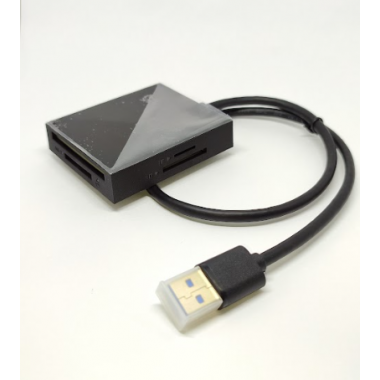 ULTRAPIX 4-IN-1 CARD READER : CF/SD/MS/MS/TF USB 3.0 UPBN-002