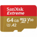 Tarjeta SANDISK Extreme Microsdxc 64GB 170MB/S