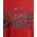 Camiseta de Manga Corta SUPERDRY