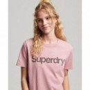 Camiseta con Logo SUPERDRY