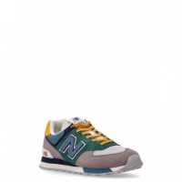 NEW BALANCE - Nb Classic Running 574V2 Green/blue/grey
