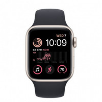 Apple Watch Se GPS 44MM Aluminum Midnight (MNK03TY/A) APPLE