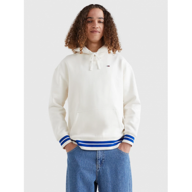 Tommy Jeans white sweatshirt with logo back